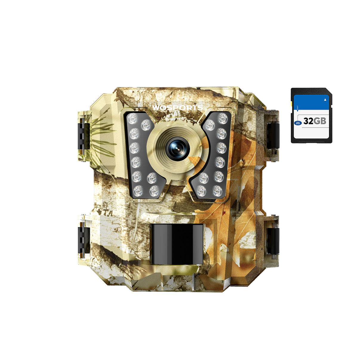 CAMPARK 2-Pack Wildlife Trail Camera, 36MP 2K Hunting, Night Vision, Waterproof, Motion Activated
