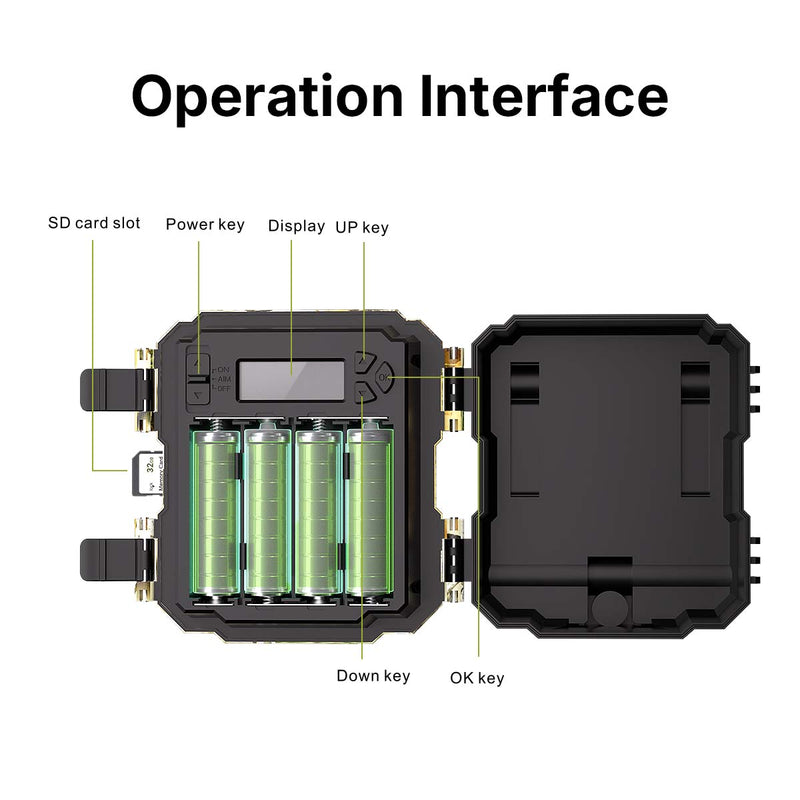 WOSPORTS G100 Trail Camera