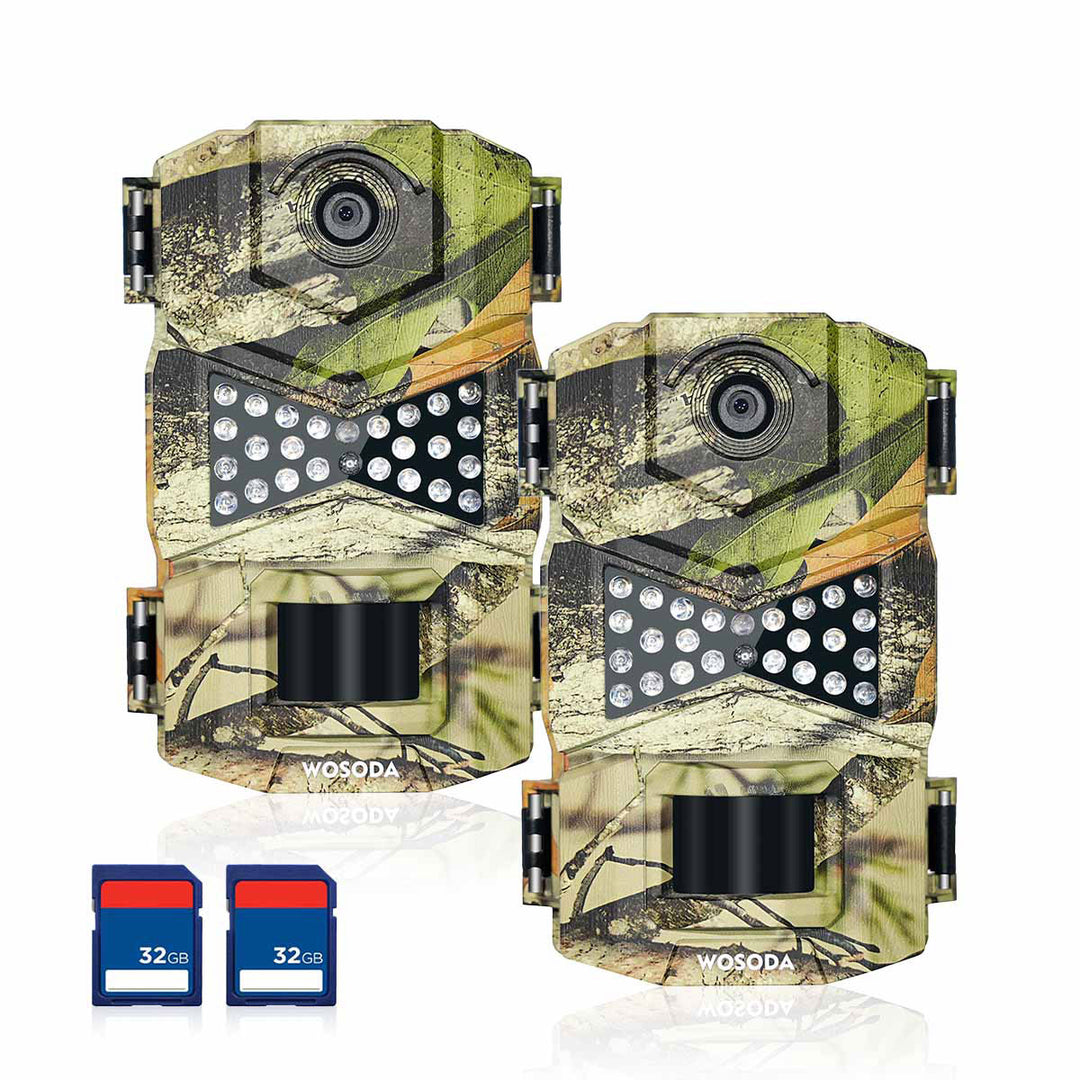 WOSPORTS G200 Trail Camera 2 Pack