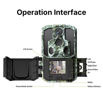 WOSPORTS G600 Trail Camera 3 Pack