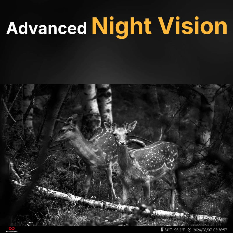 WOSPORTS G600 Trail Camera 3 Pack