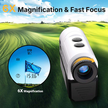 WOSPORTS H-100 Golf Rangefinder 3 Pack