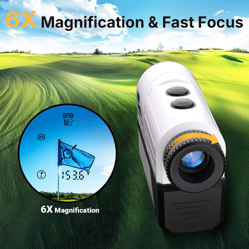 WOSPORTS H-100 Golf Rangefinder 3 Pack