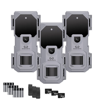 WOSPORTS H-41 Trail Camera 3 Pack