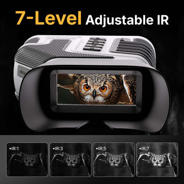 WOSPORTS NV400 Night Vision Binoculars White