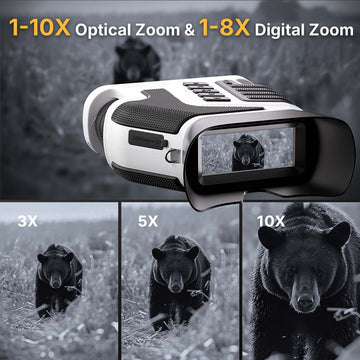 WOSPORTS NV400 Night Vision Binoculars White