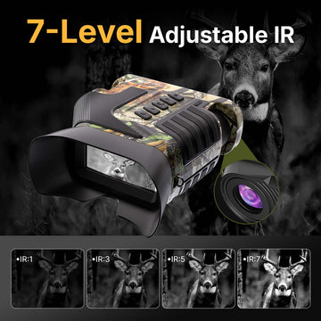 WOSPORTS NV400 Night Vision Binoculars 3 Pack