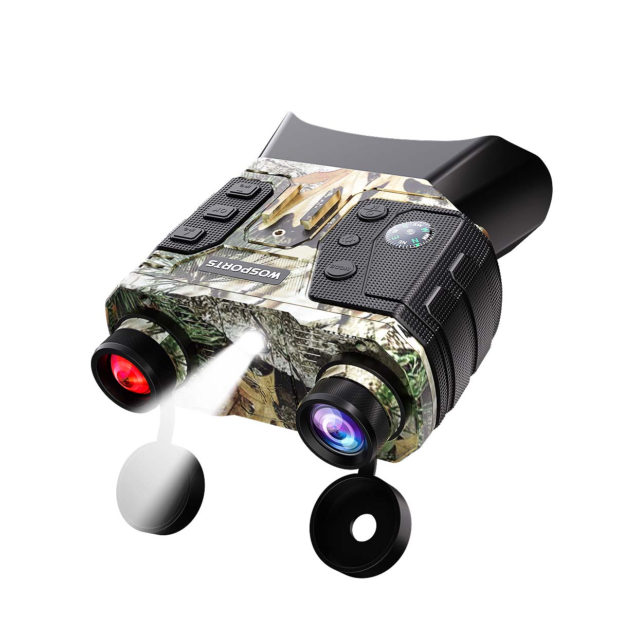 WOSPORTS NV600 Night Vision Binoculars - Perfect for Outdoor