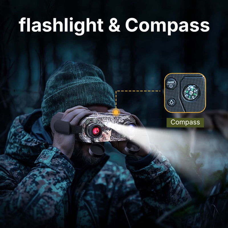 WOSPORTS NV600 Night Vision Binoculars 2 Pack