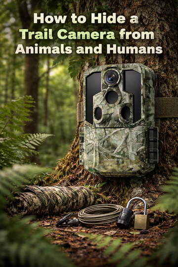 How to Hide a Trail Camera from Animals and Humans