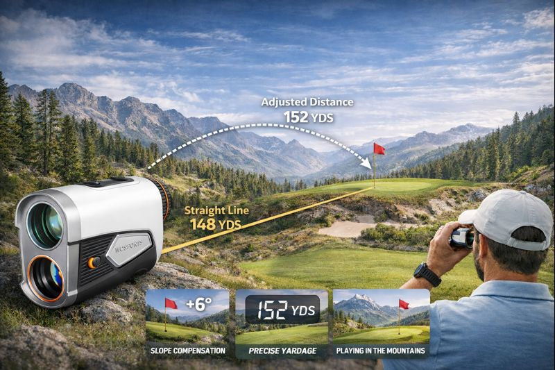 Why a Rangefinder Matters on Mountainous Golf Courses — and How the WOSPORTS L14 Can Improve Your Game