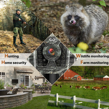 WOSODA Mini Trail Camera 4 Pack