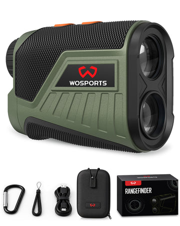 WOSPORTS L16H Range Finder for Hunting, 2,300 Yards, Rechargeable