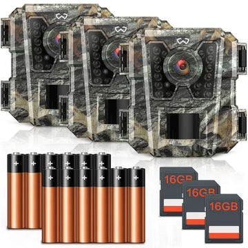 WOSODA Mini Trail Camera 3 Pack