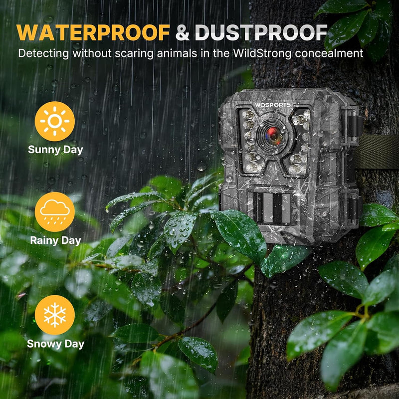 WOSPORTS G100 Mini Trail Camera 2 Pack
