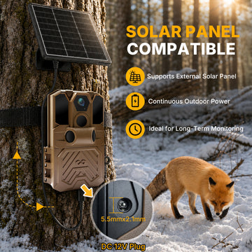 WOSODA G300plus Trail Camera 40MP 2K Hunting Camera