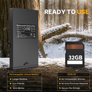 WOSODA G300plus Trail Camera 40MP 2K Hunting Camera