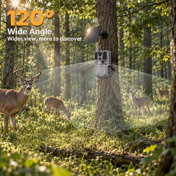 WOSODA G300plus Solar Powered Trail Camera