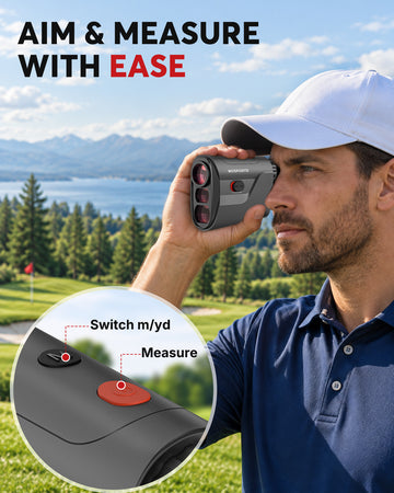WOSPORTS Golf Rangefinder with Slope