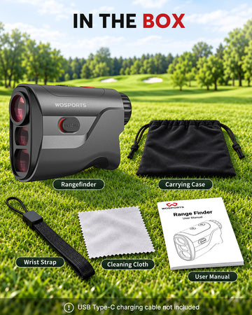 WOSPORTS Golf Rangefinder with Slope