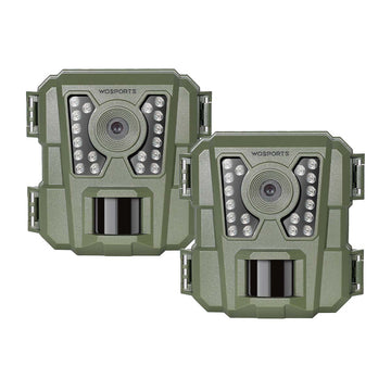 WOSPORTS  G100 Trail Camera Green 2 Pack