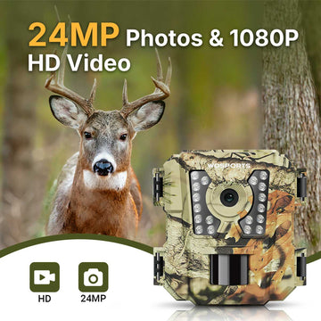 24MP Photos & 1080P HD Videos