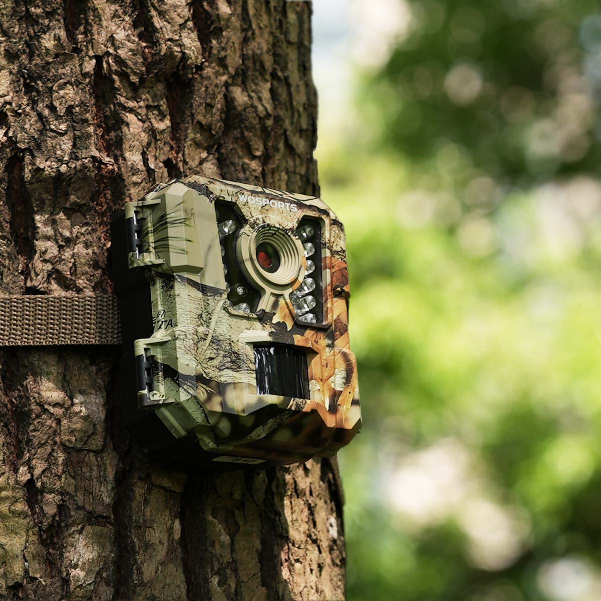 WOSPORTS G100 Trail Camera - 1080P HD Camera with Night Vision