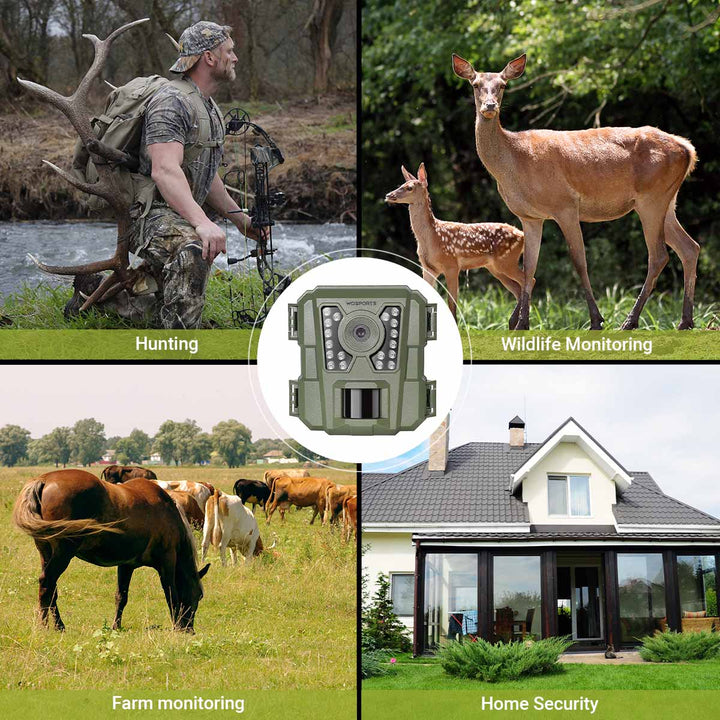 What are the main use scenarios for the G100 Trail Camera?