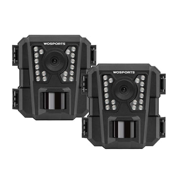 WOSPORTS G100 Trail Camera Black 2 Pack