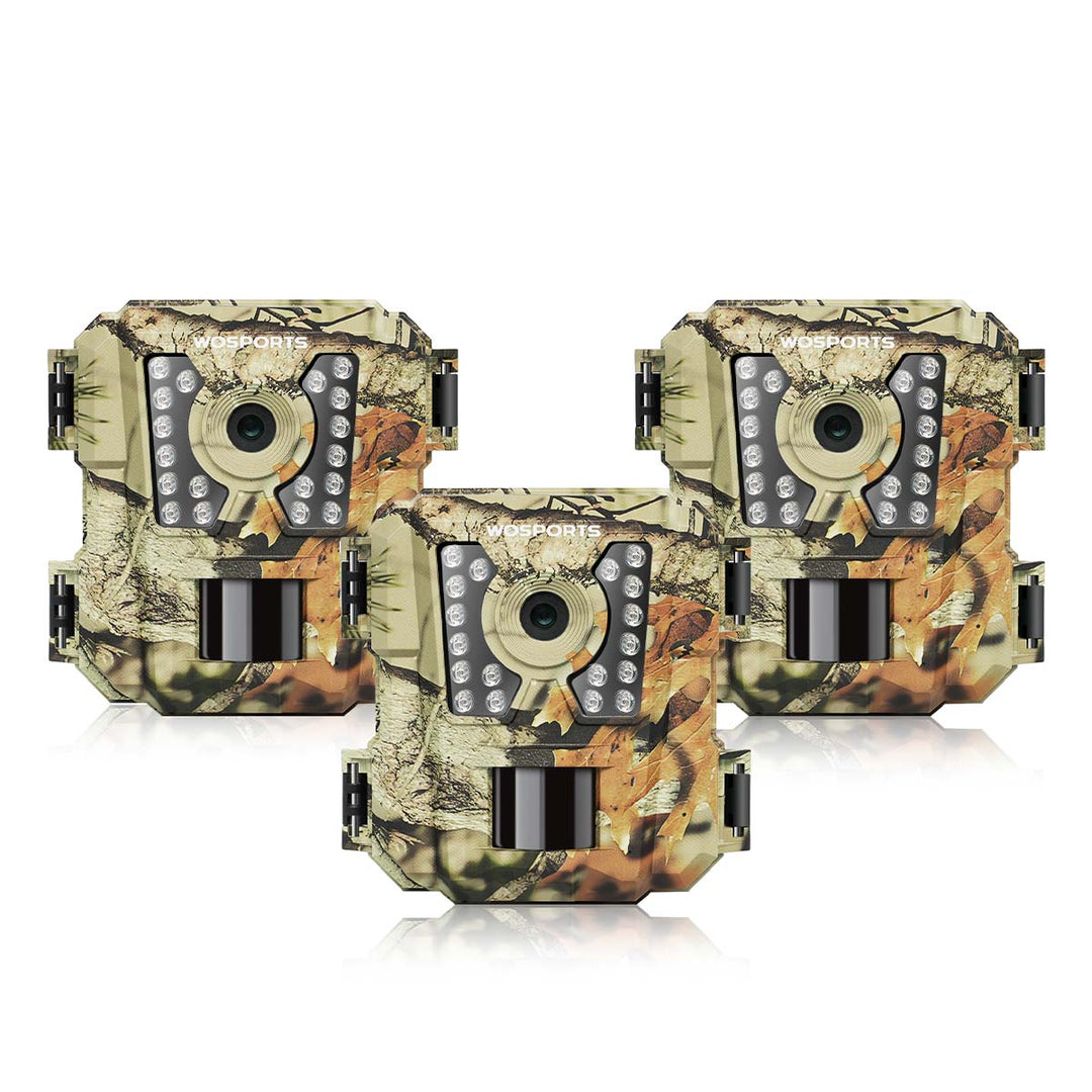 WOSPORTS G100 Trail Camera 3 Pack