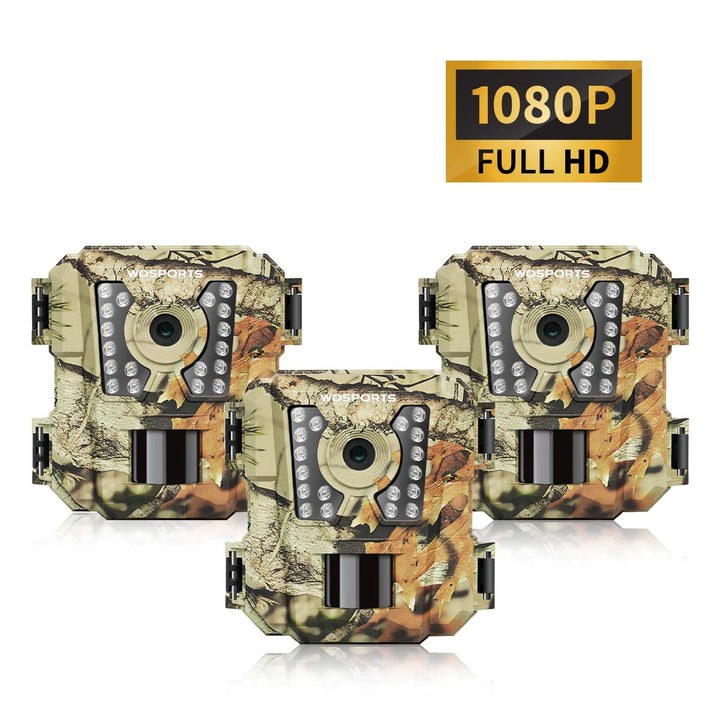 WOSPORTS G100 Trail Camera 3 Pack