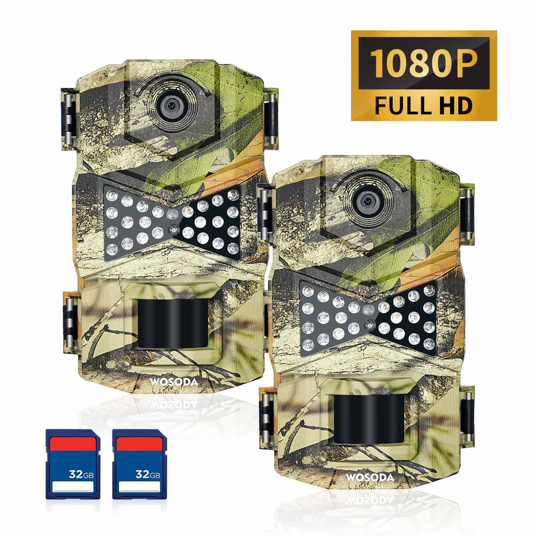 WOSPORTS G200 Trail Camera 2 Pack