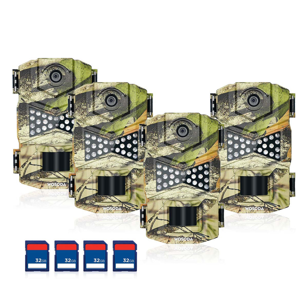 G200 Trail Camera 4 Pack