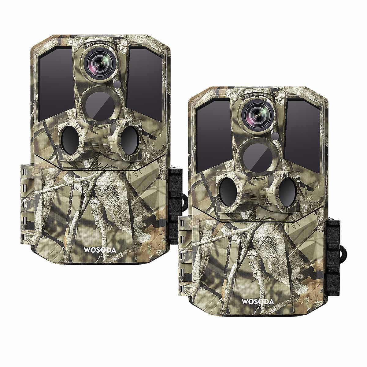 WOSODA G300 トレイルカメラ2台 G300 Trail Camera - 2 Pack | Used for Multi-Site Wildlife