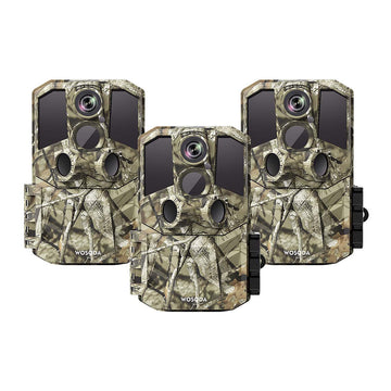 WOSPORTS G300 Trail Camera 3 Pack