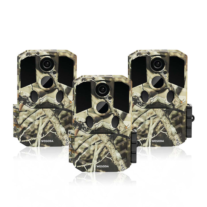 WOSPORTS G300 Trail Camera 3 Pack