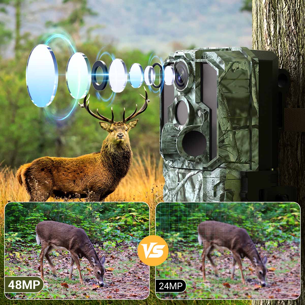 G600 Trail Camera - 2 Pack Bundle – WOSPORTS