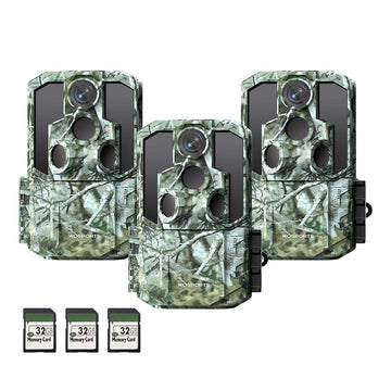 WOSPORTS G600 Trail Camera 3 Pack