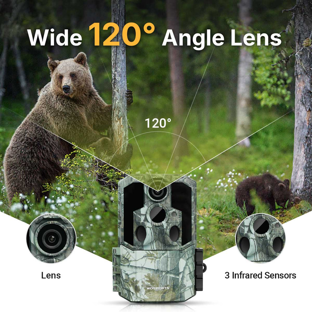 120-Degree Wide Detection Angle