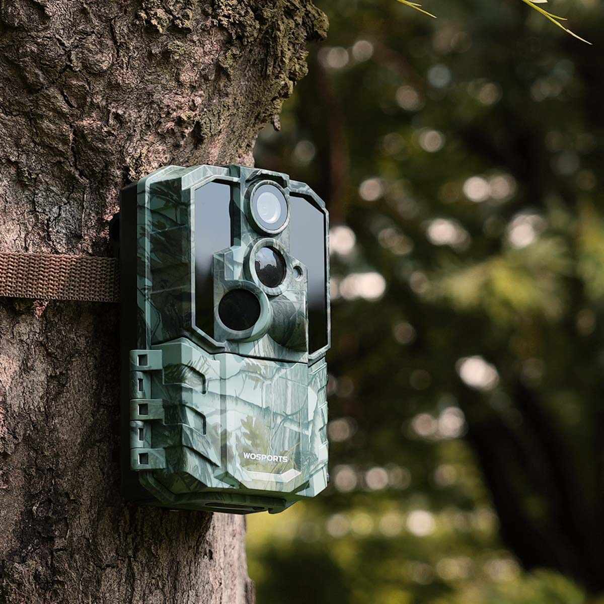 WOSPORTS G600 Trail Camera | Wildlife Camera with 4K Resolution