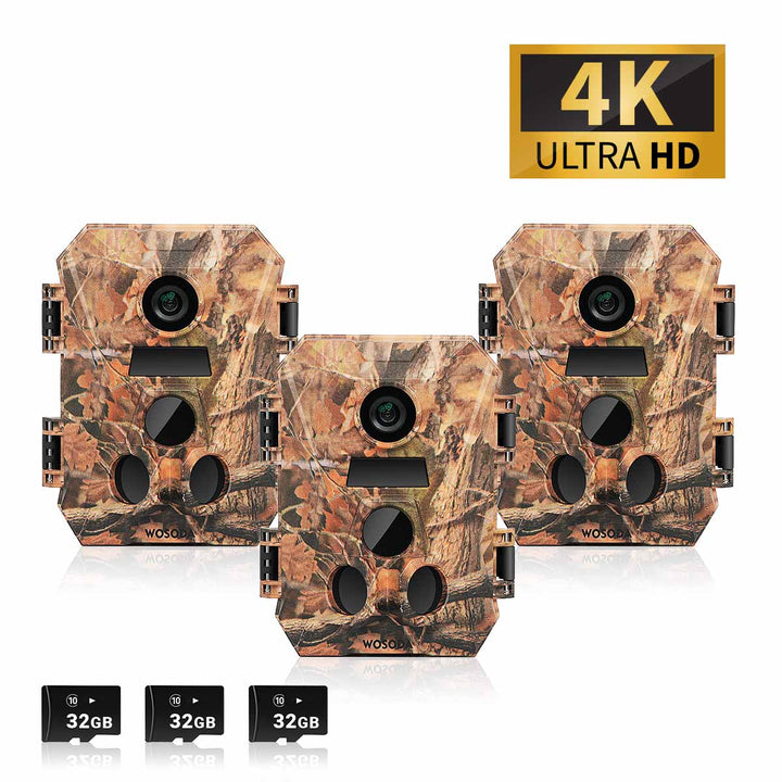 WOSPORTS G900 Trail Camera 3 PACK