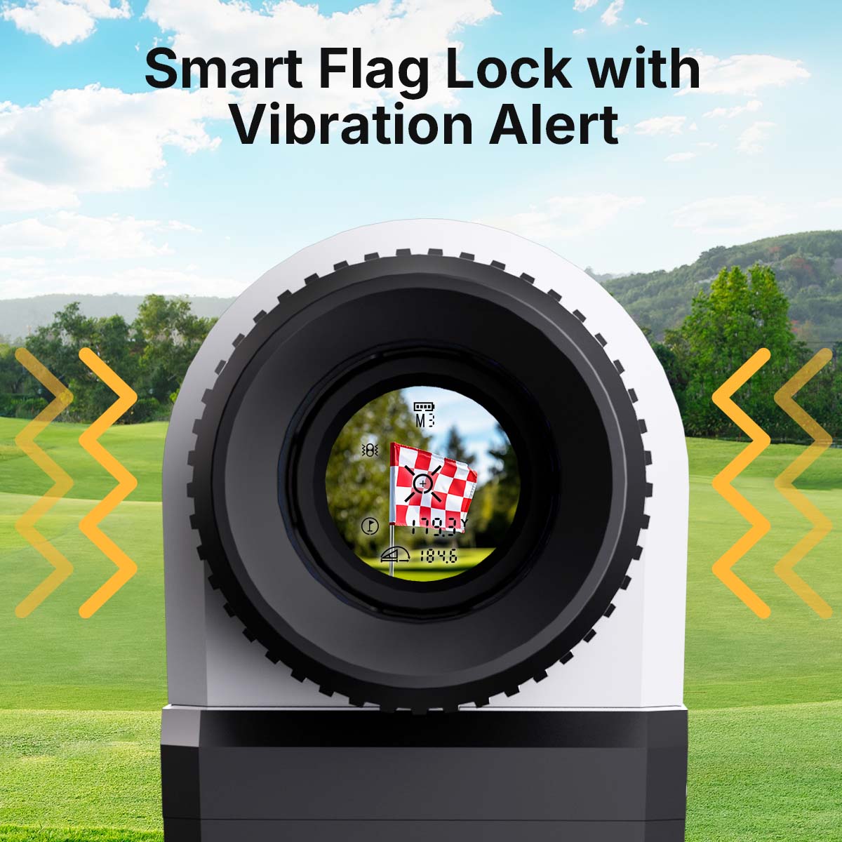 WOSPORTS H-100 Golf Rangefinder - Affordable Laser Rangefinder