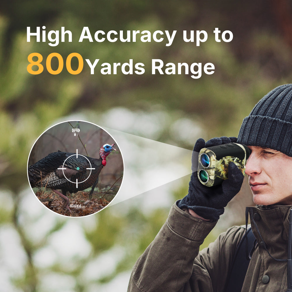 High Accuracy up to 800 Yards Range