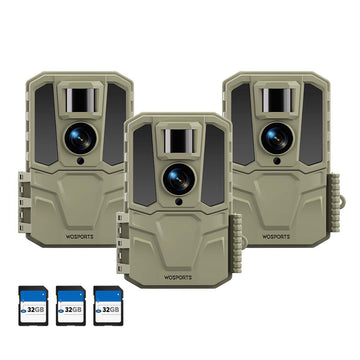 WOSPORTS H29 Trail Camera 3 Pack