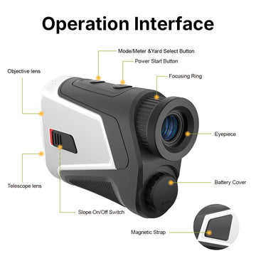 WOSPORTS L06 Golf Rangefinder 2 Pack