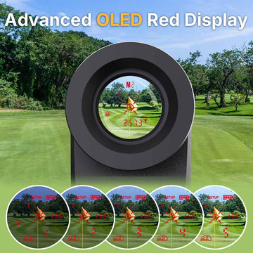 WOSPORTS L06 Golf Rangefinder 2 Pack