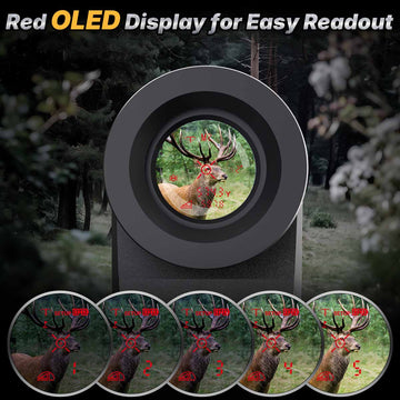 WOSPORTS L06 Laser Rangefinder 3 PACK