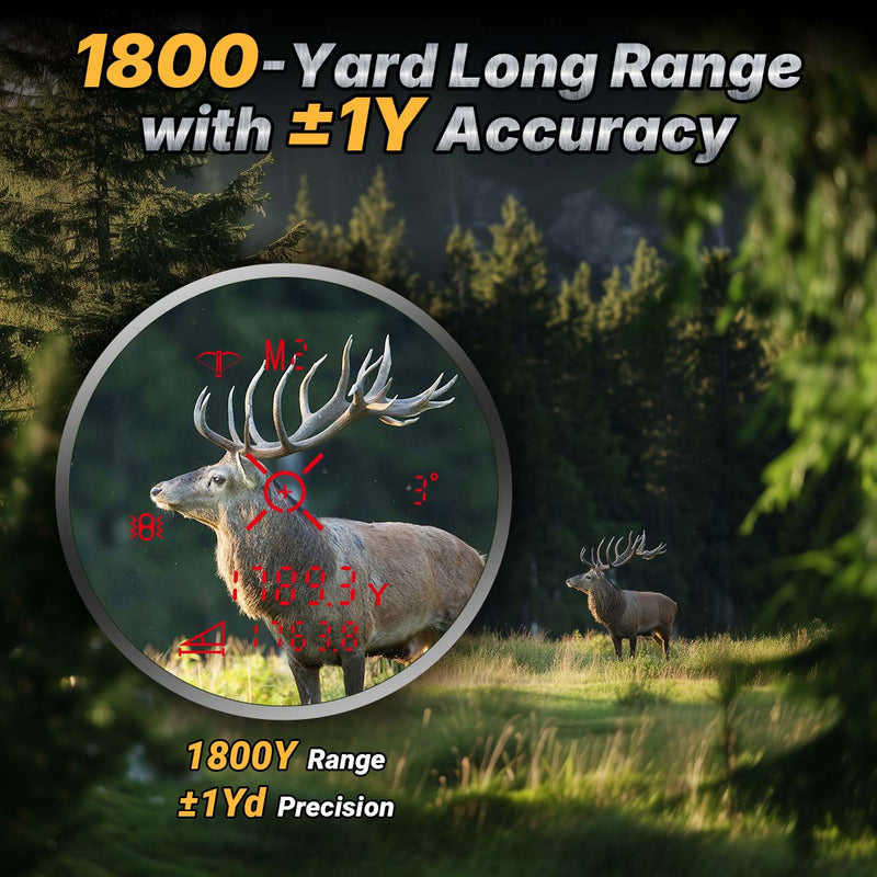 WOSPORTS L06 Laser Rangefinder 3 PACK