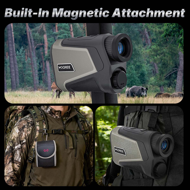 WOSPORTS L06 Laser Rangefinder 3 PACK