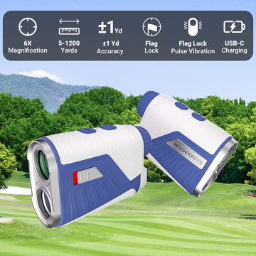 WOSPORTS L16 Golf Rangefinder 2 PACK